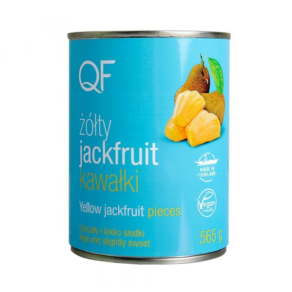 Jackfruit żółty krojony 565g !!! USZKODZONY Quality Food
