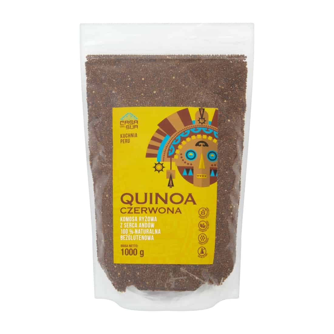 Quinoa czerwona 1 kg Casa del Sur
