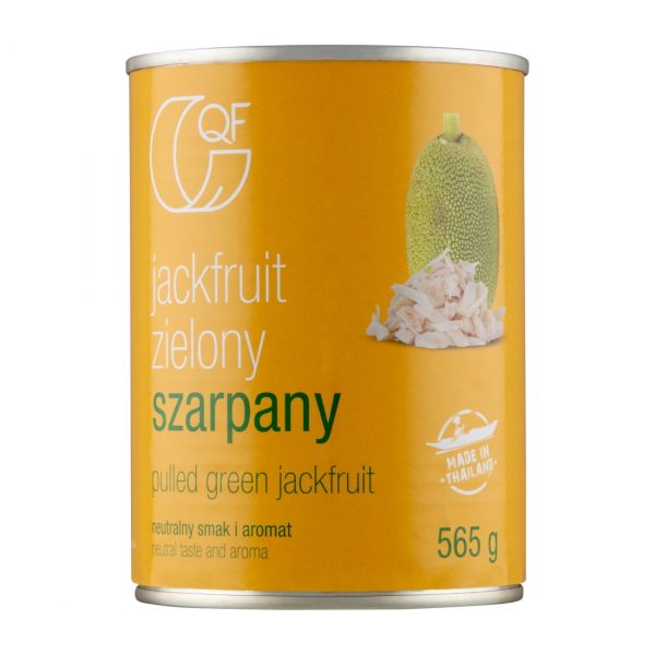 Jackfruit zielony szarpany 565g Quality Food