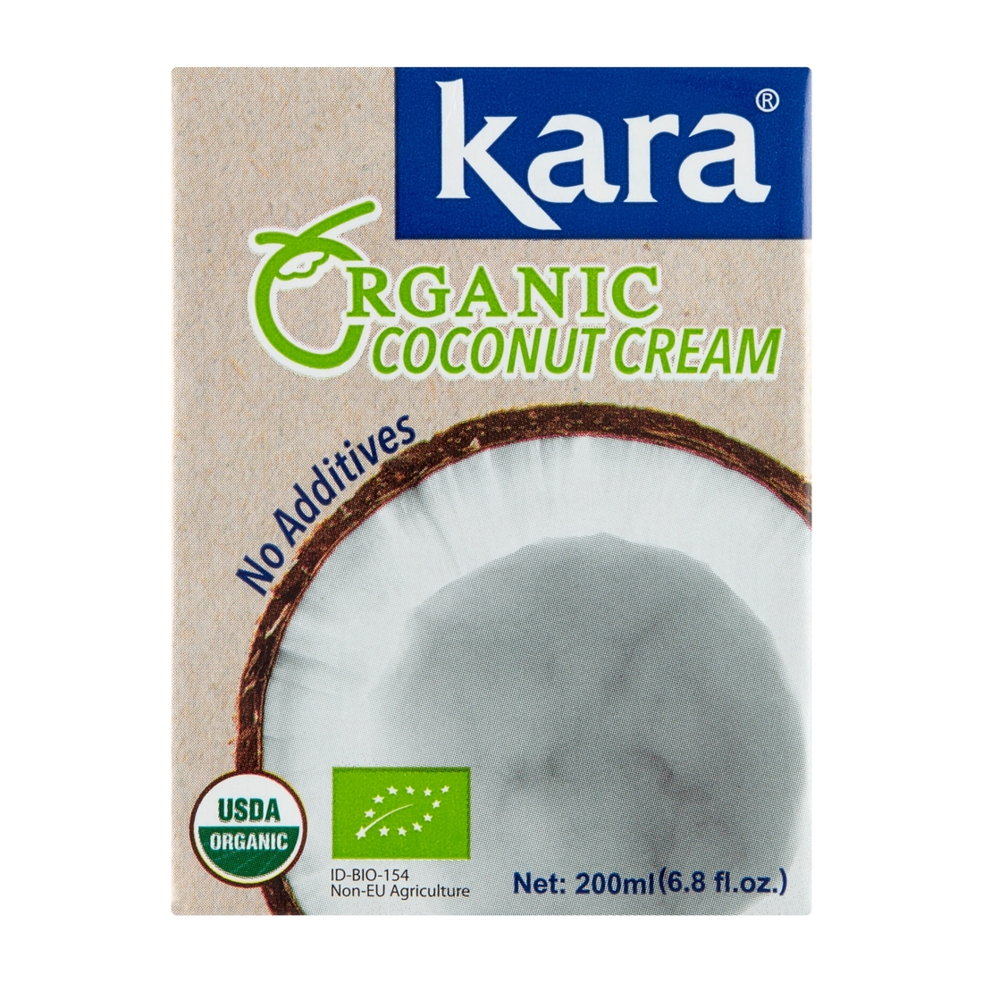 Krem kokosowy 23-25% BIO 200ml Kara Kara