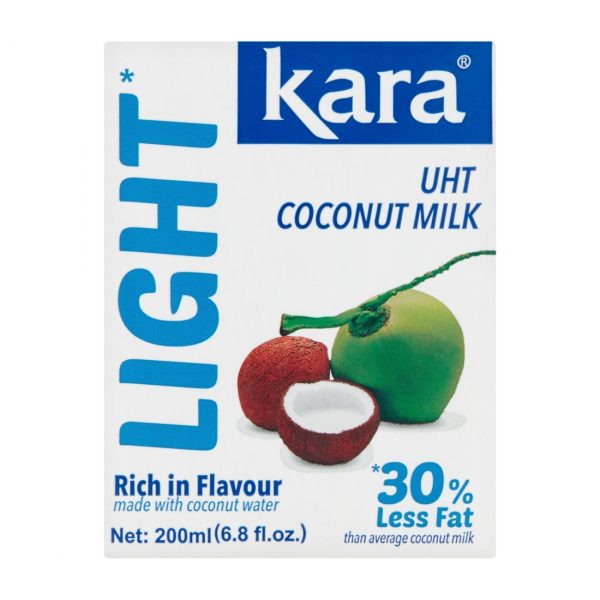 Mleczko kokosowe light 11% UHT 200ml Kara Kara