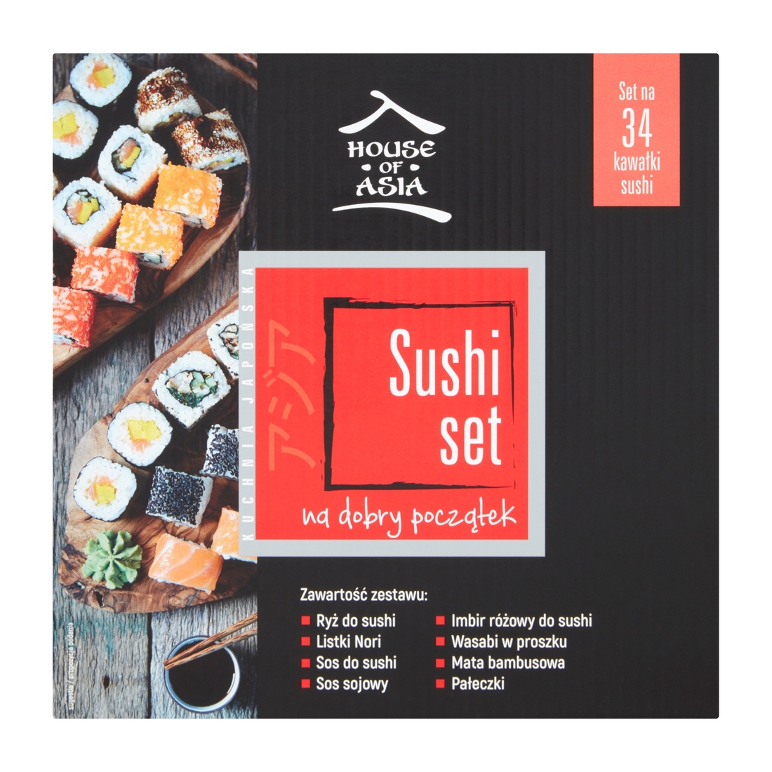 Zestaw do sushi dla 2-4 osób House of Asia House of Asia