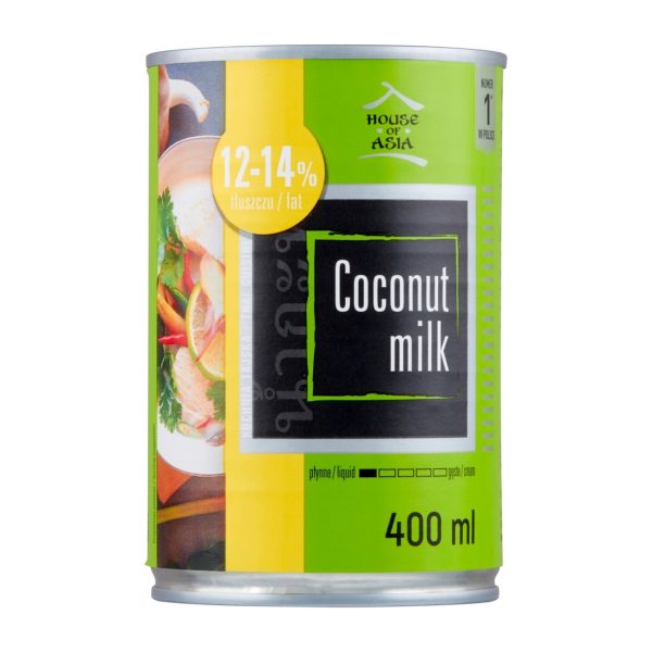 Mleczko kokosowe 12-14% 400ml House of Asia House of Asia