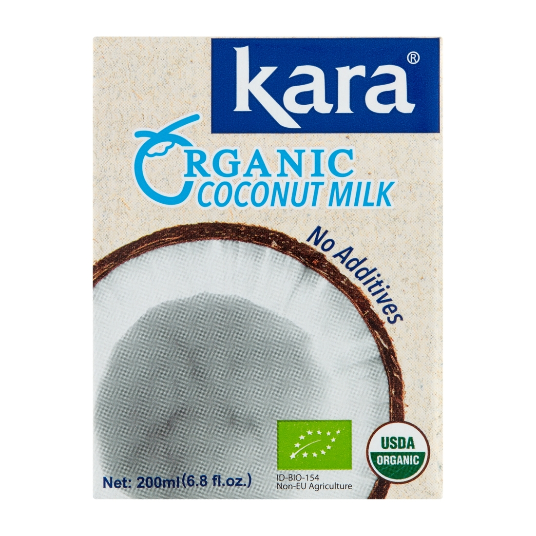 Mleczko kokosowe 16-18% BIO 200ml Kara Kara