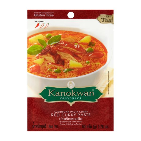 Pasta curry czerwona 50g Kanokwan Kanokwan