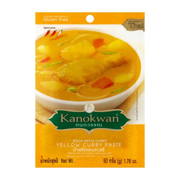 Pasta curry żółta 50g Kanokwan Kanokwan