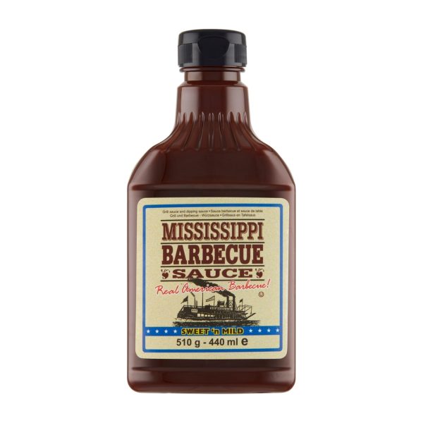 Sos BBQ Mississippi słodko-łagodny 510 g Mississippi