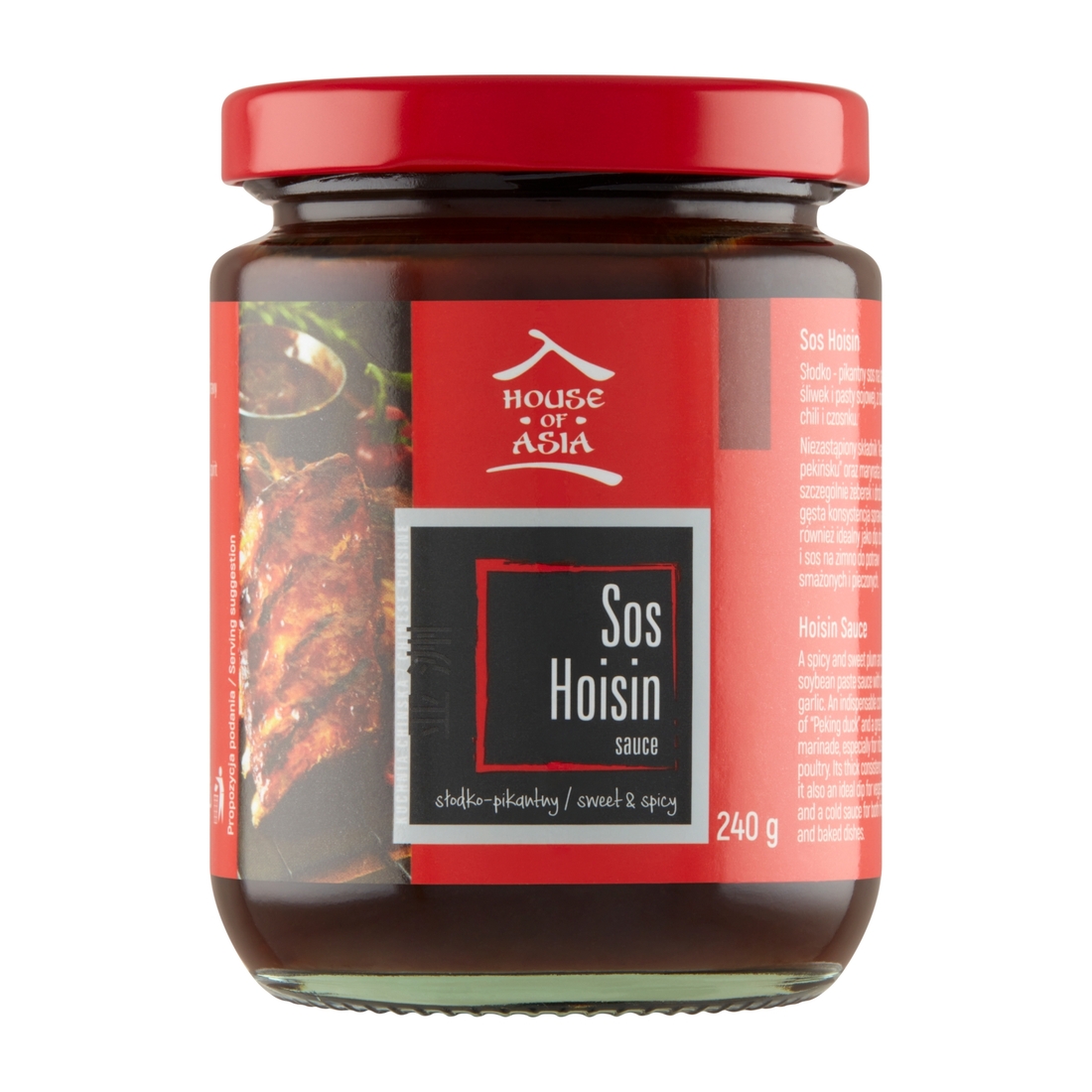 Sos Hoisin słodko pikantny stir-fry 240g House of Asia House of Asia