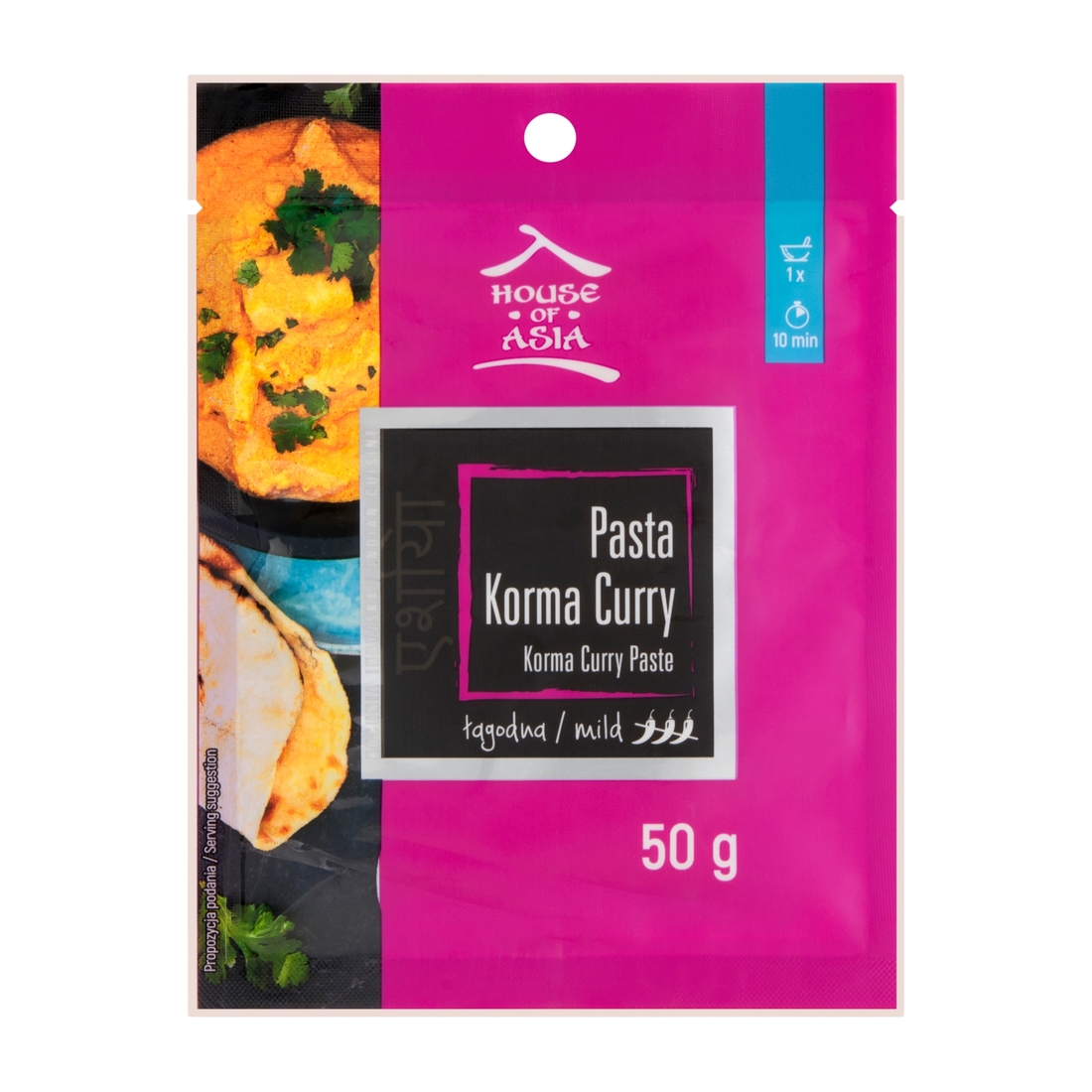 Pasta Korma Curry łagodna 50g House of Asia House of Asia