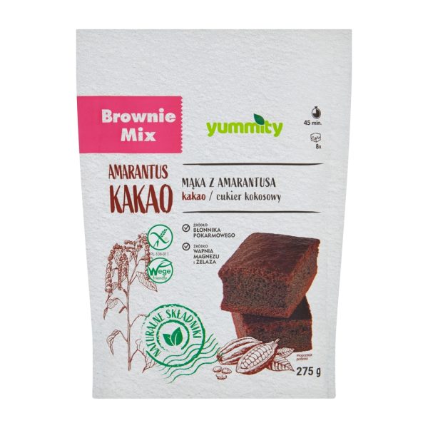 Bezglutenowe brownie 275 g Yummity