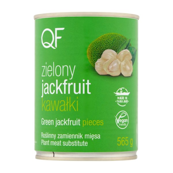 Jackfruit zielony krojony bez dodatku cukru 565g QF !!! Krótka data:2023.11.10 Quality Food