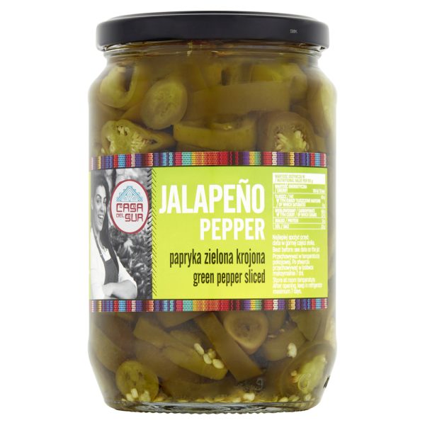 Papryka Jalapeno zielona krojona 670g Casa del Sur Casa del Sur