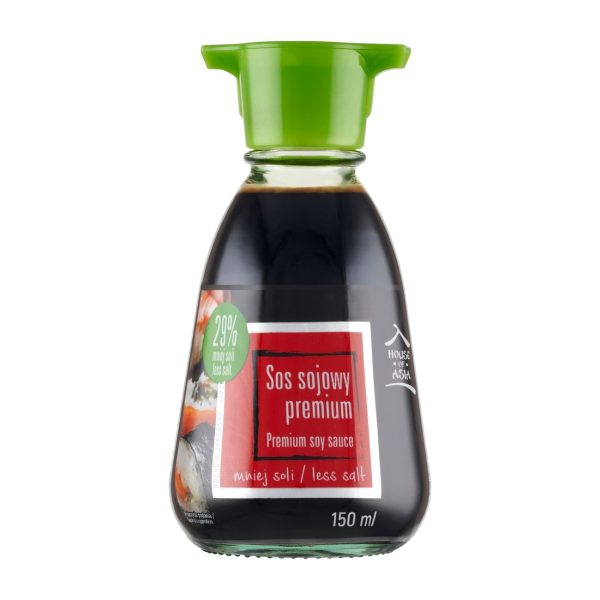 Sos sojowy do sushi o obniżonej zawartości soli 150ml House of Asia House of Asia