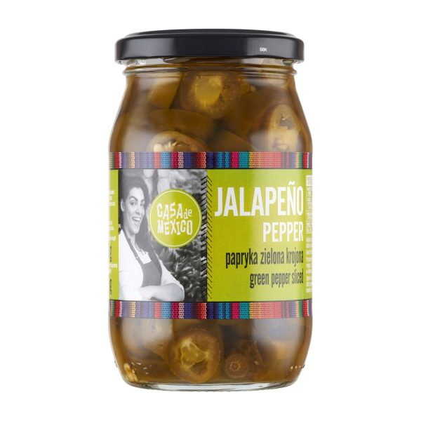 Papryka Jalapeno zielona krojona 340g Casa de Mexico Casa del Sur