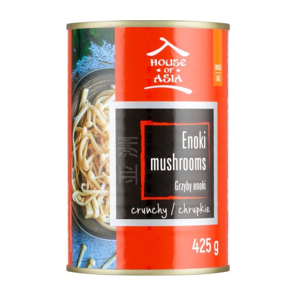 Grzybki Enoki 425 g House of Asia House of Asia