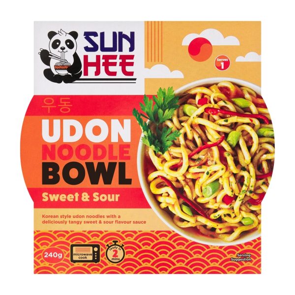 Danie gotowe Udon bowl sweet & sour 240 g Sun Hee Sun Hee