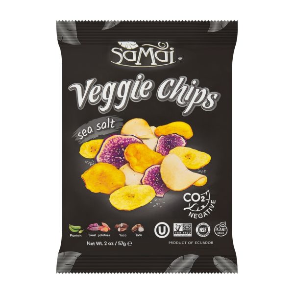 Mix Chipsów z plantana i egzotycznych warzyw 57 g Samai