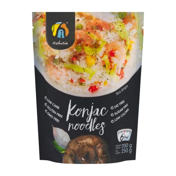 Makaron konjac orzo 250 g Hethstia Hethstia