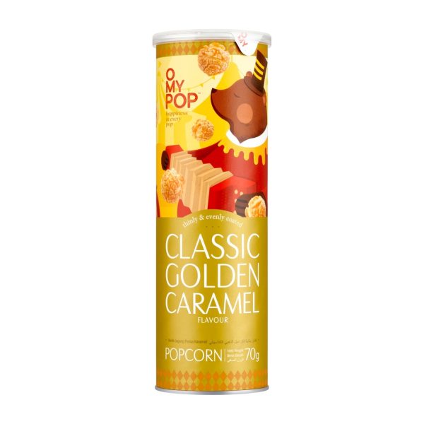 Popcorn o smaku karmelu 70 g !!! USZKODZONY