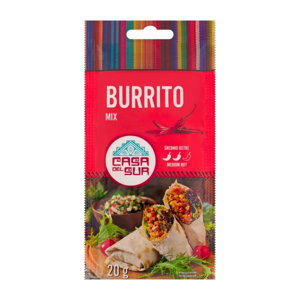 Przyprawa do Burrito 20g Casa del Sur Casa del Sur
