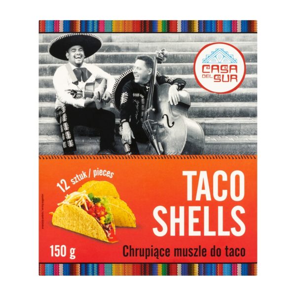 Taco shells 150g Casa del Sur !!! Krótka data:2025.08.13 Casa del Sur