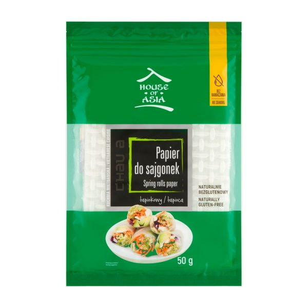 Papier do sajgonek i spring rolls z tapioką 50g House of Asia House of Asia