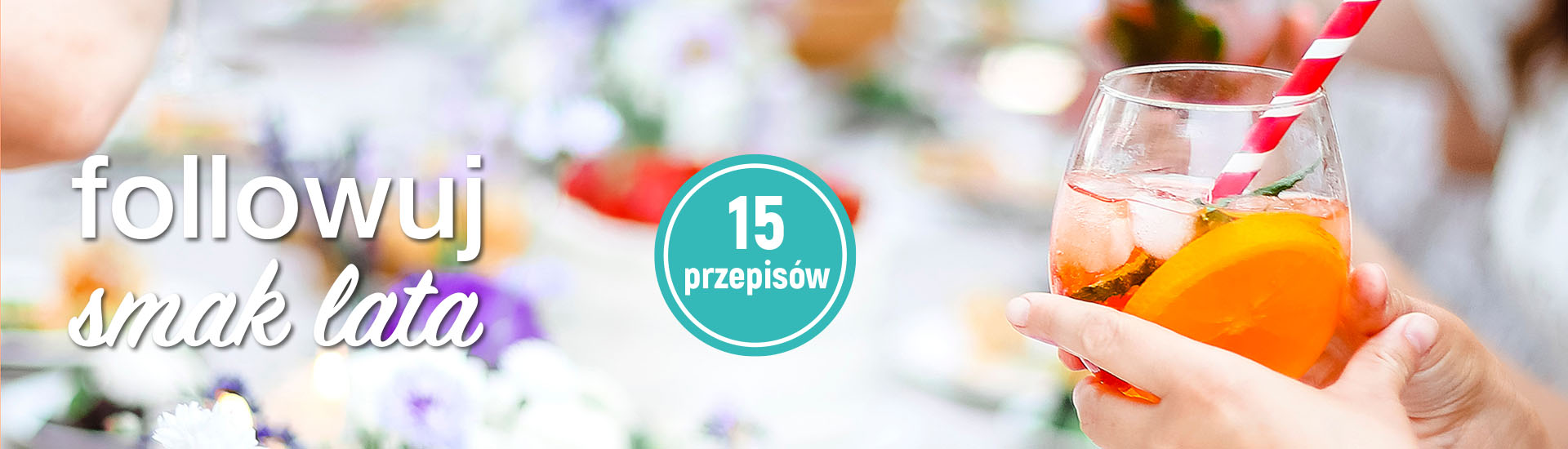Baner promujący ebook "Followuj smak lata"