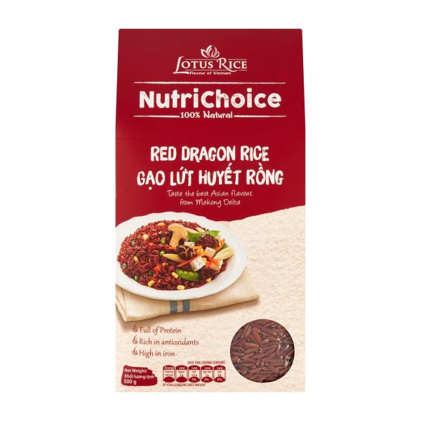 Ryż czerwony 500g Lotus Rice !!! Promocja! term. prz.:2025.09.23 Lotus Rice