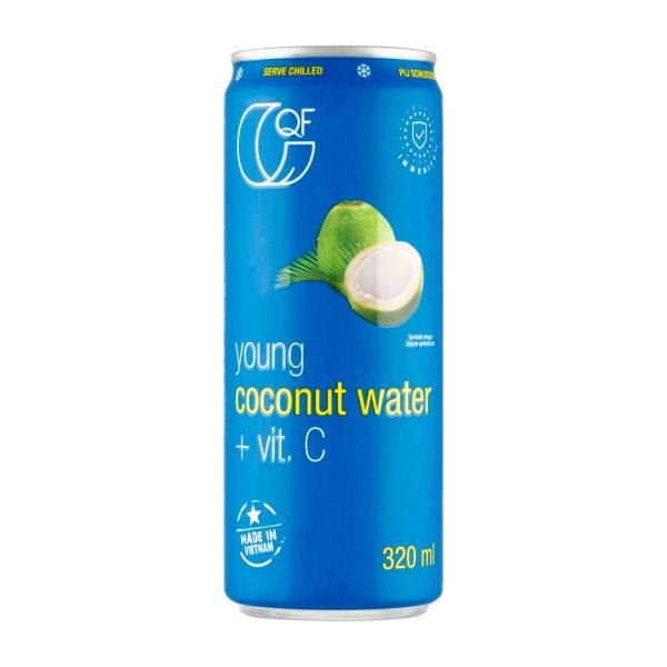 Woda kokosowa z witaminą C 320 ml QF Quality Food