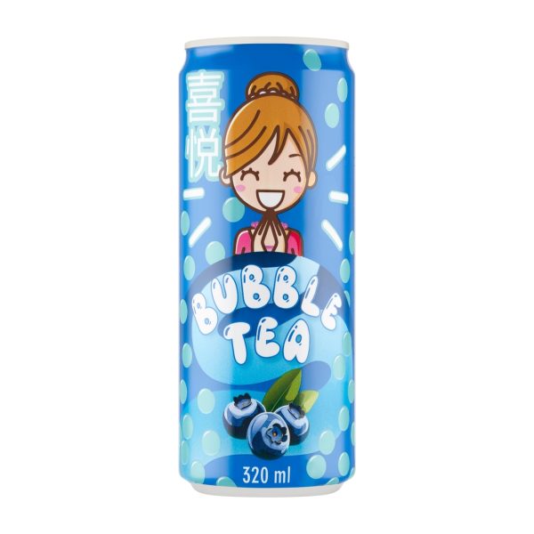 Bubble tea napój o smaku jagodowym 320 ml !!! USZKODZONY