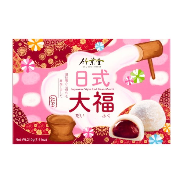 Mochi czerwona fasola 210g Bamboo House !!! Krótka data:2025.11.22