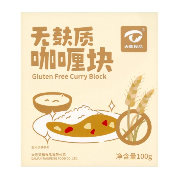 Curry dla dzieci bezglutenowe 100 g Tianpeng !!! USZKODZONY