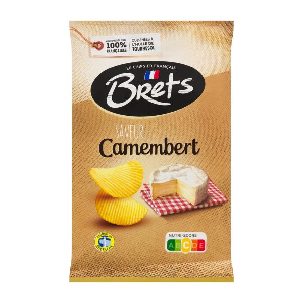 Chipsy Camembert 125g Brets !!! USZKODZONY