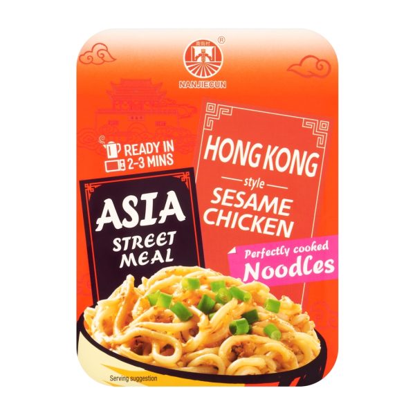 Danie instant kurczak z sezamem z makaronem 270 g !!! Krótka data:2026.02.14