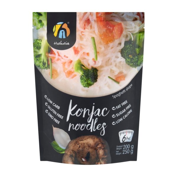 Makaron konjac spaghetti 250 g Hethstia !!! Krótka data:2026.01.17 Hethstia