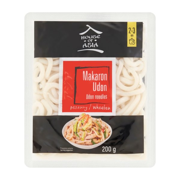 Makaron świeży Udon 200g House of Asia !!! USZKODZONY House of Asia