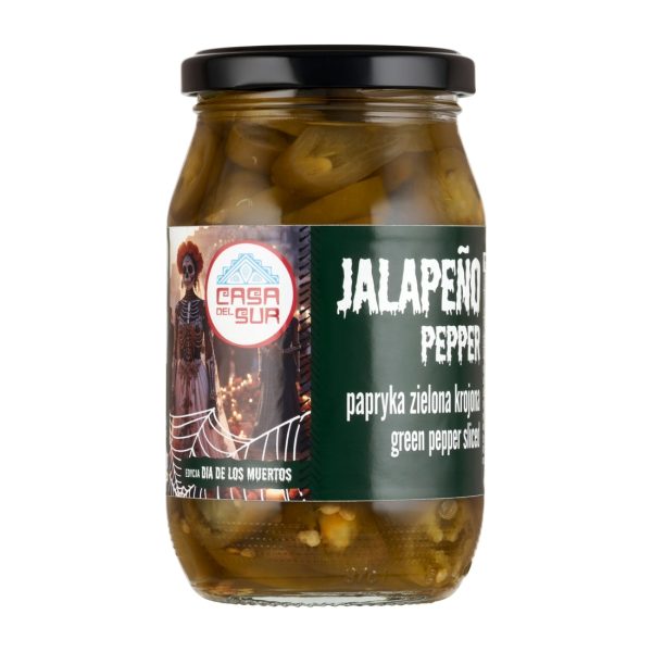 Papryka Jalapeno zielona krojona 340g Casa de Mexico Casa del Sur