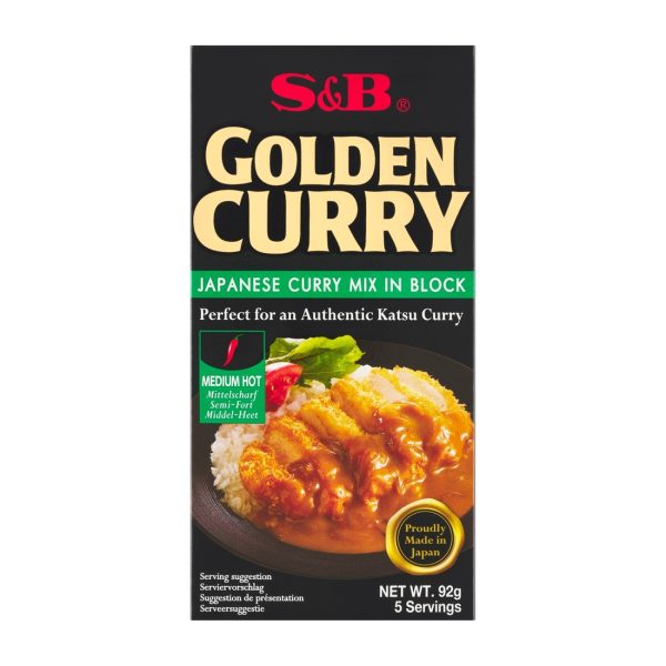 S&B GOLDEN CURRY HOT 92G S&B
