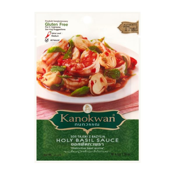 Sos Thai Holy Basil 50g Kanokwan !!! USZKODZONY Kanokwan