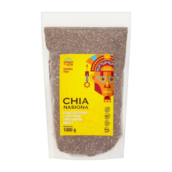 Nasiona chia 1kg Casa del Sur !!! Krótka data:2026.02.28 Casa del Sur