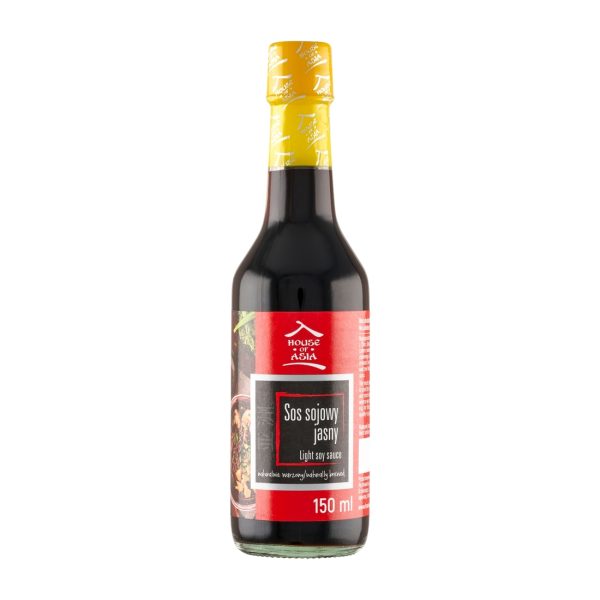 Sos sojowy jasny 150ml House of Asia !!! USZKODZONY House of Asia