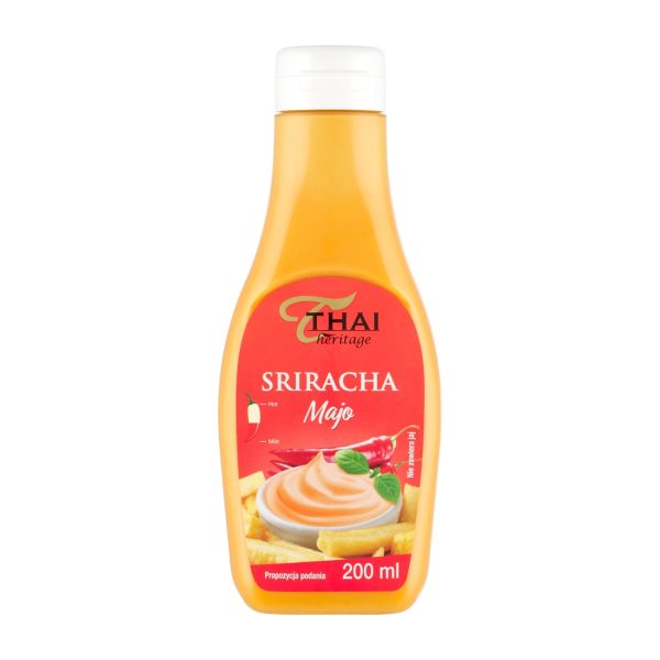Majonez wegański Sriracha 200ml Thai Heritage Thai Heritage
