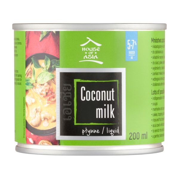 Mleczko kokosowe 5-7% 200ml House of Asia !!! Krótka data:2026.04.15 House of Asia
