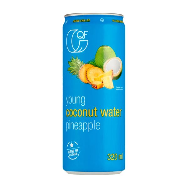 Woda kokosowa z sokiem z ananasa 320 ml Quality Food Quality Food