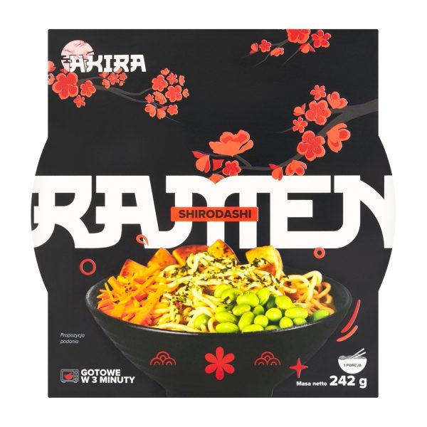 Zupa instant Ramen Bowl Shirodashi 242g Akira
