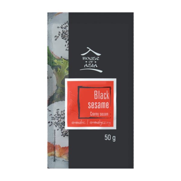 Czarny sezam 50g House of Asia !!! Krótka data:2026.02.28 House of Asia