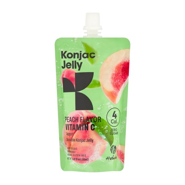 Deser konjac o smaku brzoskwini 150 g Hethstia !!! Krótka data:2026.05.17 Hethstia