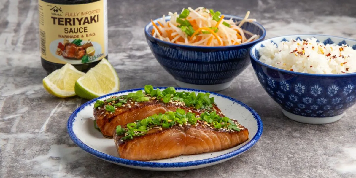 Łosoś w sosie Teriyaki decare