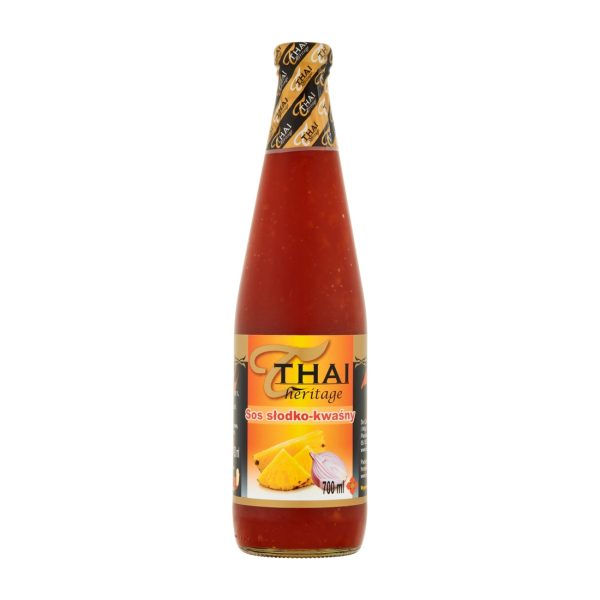 Sos słodko kwaśny 700ml Thai Hertiage !!! USZKODZONY Thai Heritage