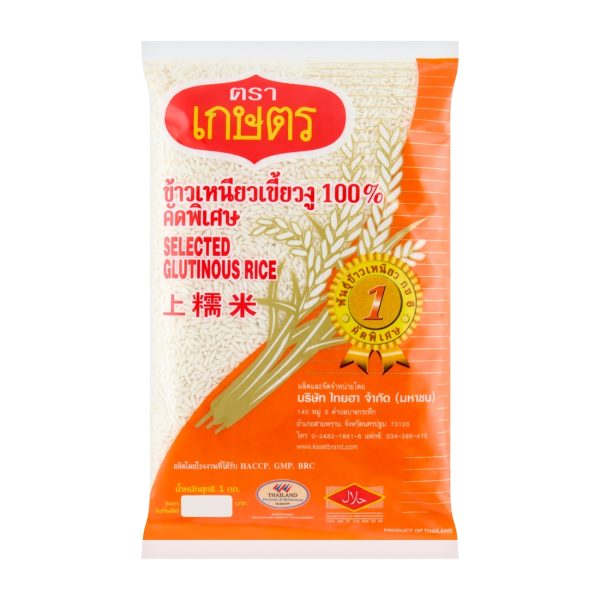 Ryż kleisty tajski 1kg Kaset